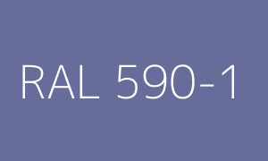 Kleur RAL 590-1