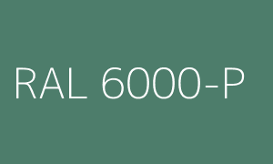 Kleur RAL 6000-P