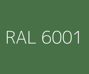 Kleur RAL 6001 SMARAGDGROEN