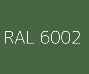 Kleur RAL 6002 LOOFGROEN
