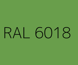 Kleur RAL 6018 GEELGROEN