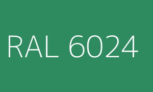 Kleur RAL 6024
