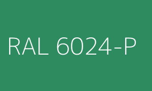 Kleur RAL 6024-P