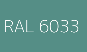 Kleur RAL 6033