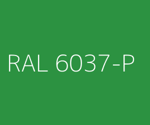 Kleur RAL 6037-P ZUIVER GROEN