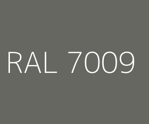 Kleur RAL 7009 GROENGRIJS
