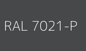 Kleur RAL 7021-P