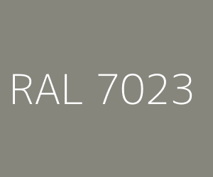 Kleur RAL 7023 BETONGRIJS