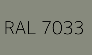 Kleur RAL 7033