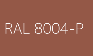 Kleur RAL 8004-P