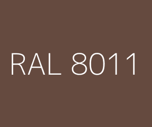 Kleur RAL 8011 NOTENBRUIN
