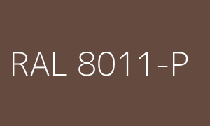 Kleur RAL 8011-P