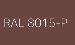 Kleur RAL 8015-P