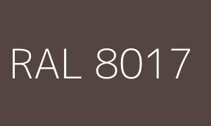 Kleur RAL 8017
