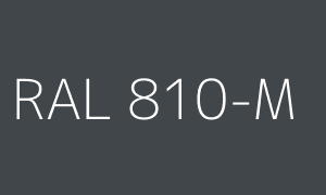 Kleur RAL 810-M