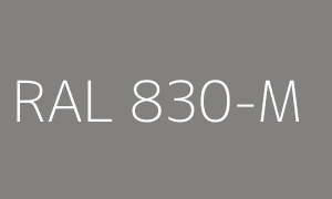 Kleur RAL 830-M