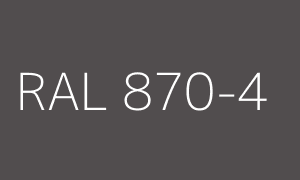 Kleur RAL 870-4