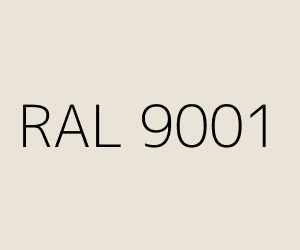 Kleur RAL 9001 CRèMEWIT