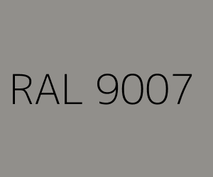 Kleur RAL 9007 GRIJS ALUMINIUMKLEURIG
